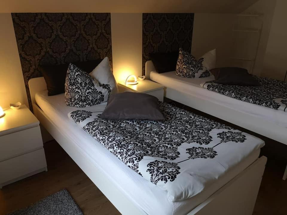 Haus Am Hang; Ferienwohnung Fernblick Stolberg  Bagian luar foto