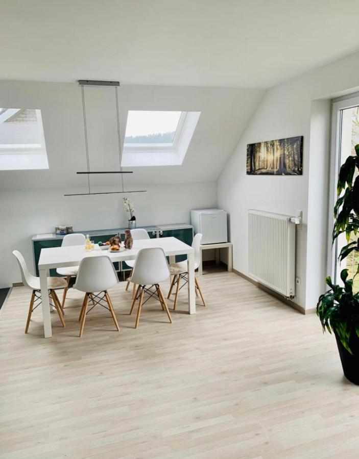 Haus Am Hang; Ferienwohnung Fernblick Stolberg  Bagian luar foto
