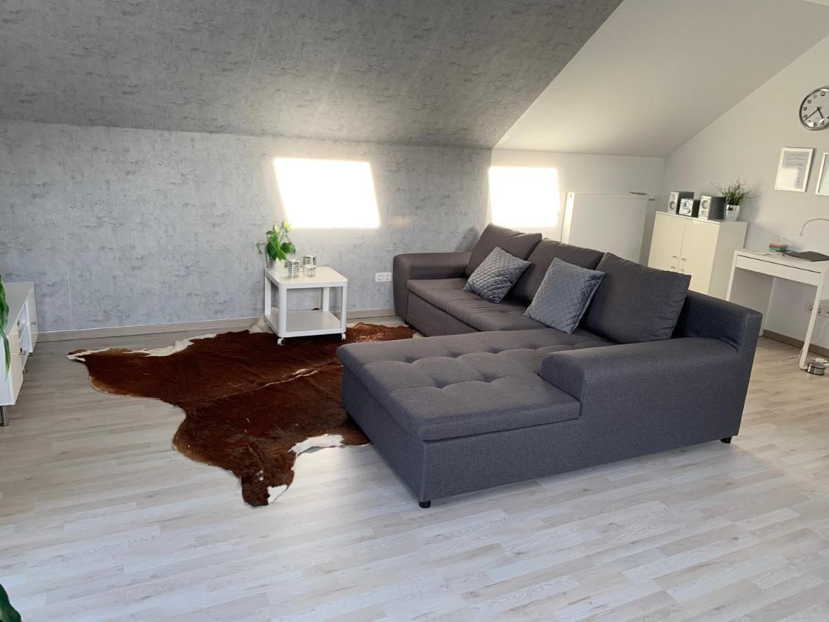 Haus Am Hang; Ferienwohnung Fernblick Stolberg  Bagian luar foto